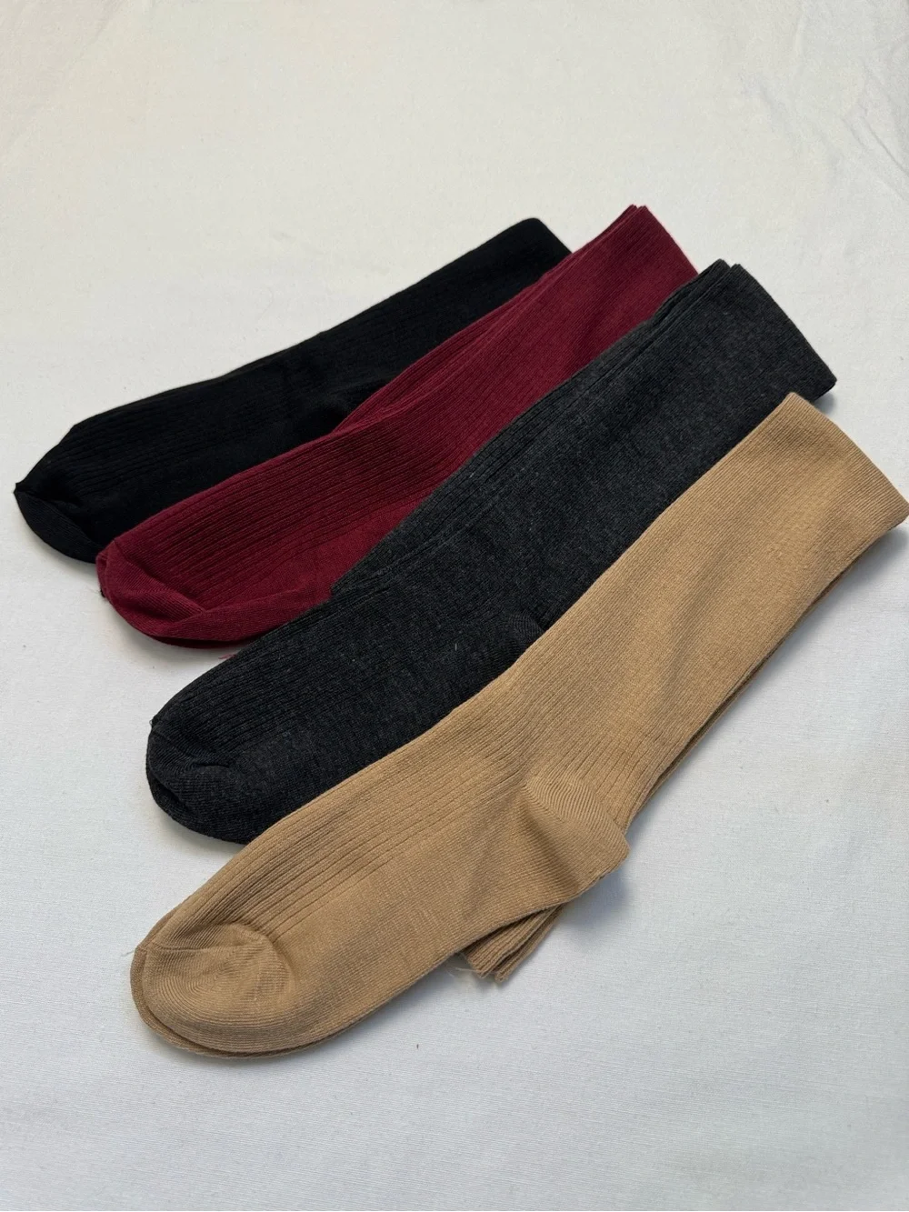 Socks Bundle Of 4 New Thigh Over The Knee Knit Long Socks